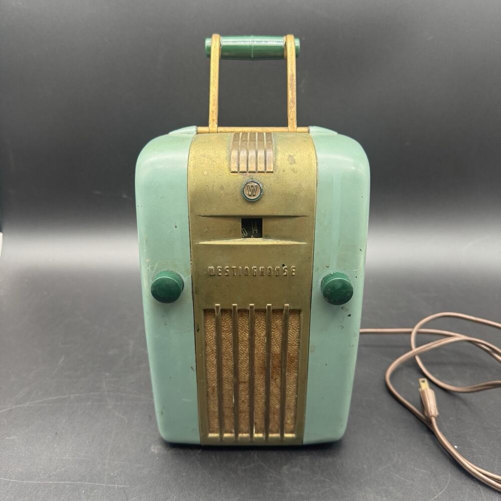 Vintage WESTINGHOUSE Röhrenradio Tube H-125 Little Jewel Refrigerator Radio